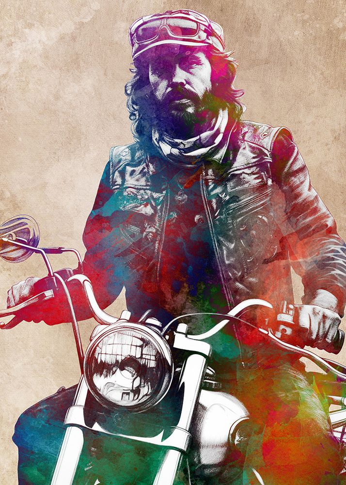 Sport Moto Racing Art (2) art print by Justyna Jaszke for $57.95 CAD