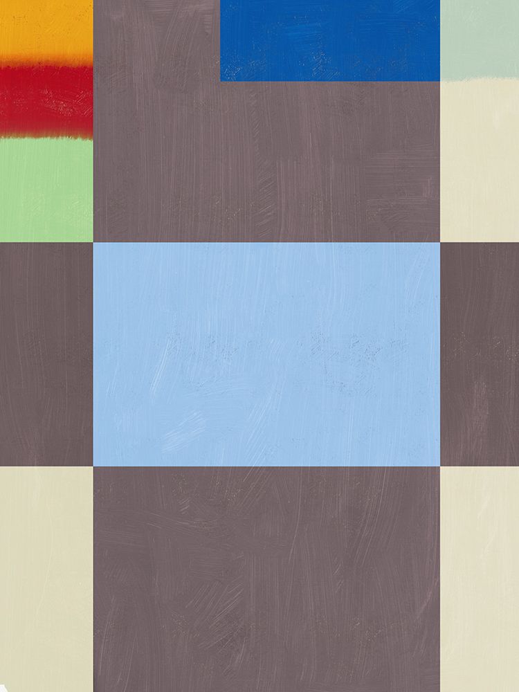 Pastel blue centerpiece art print by Little Dean for $57.95 CAD