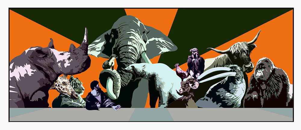 Ultima Cena art print by andrea de ranieri for $57.95 CAD