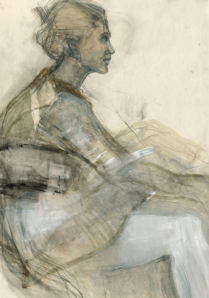 Hommage An Corinth IX art print by Ute Rathmann for $57.95 CAD