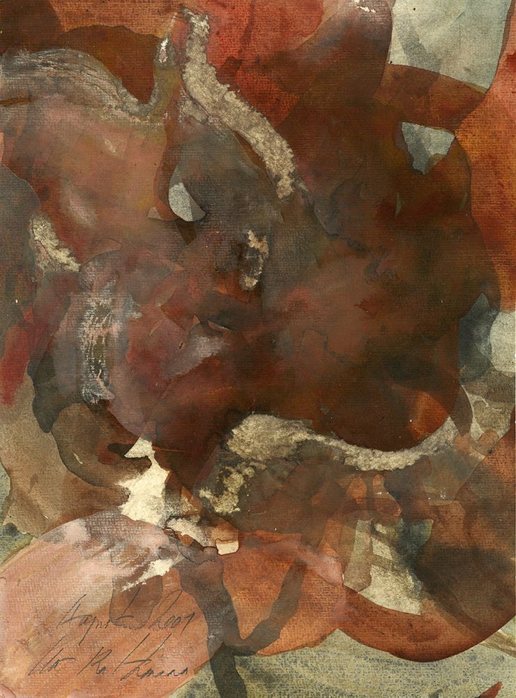 Hommage An Emil Nolde VII art print by Ute Rathmann for $57.95 CAD