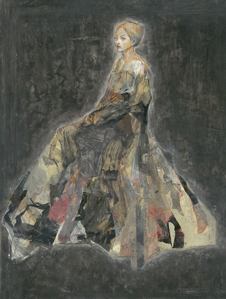 Hommage An Rembrandt XI art print by Ute Rathmann for $57.95 CAD