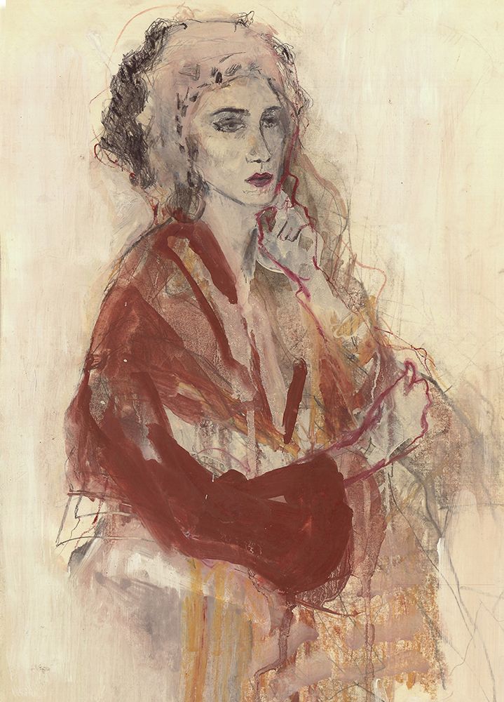 Hommage An Renoir VIII art print by Ute Rathmann for $57.95 CAD