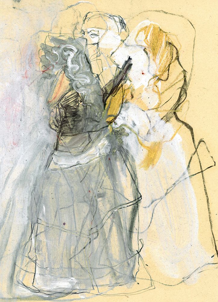 Hommage An Renoir XIV art print by Ute Rathmann for $57.95 CAD