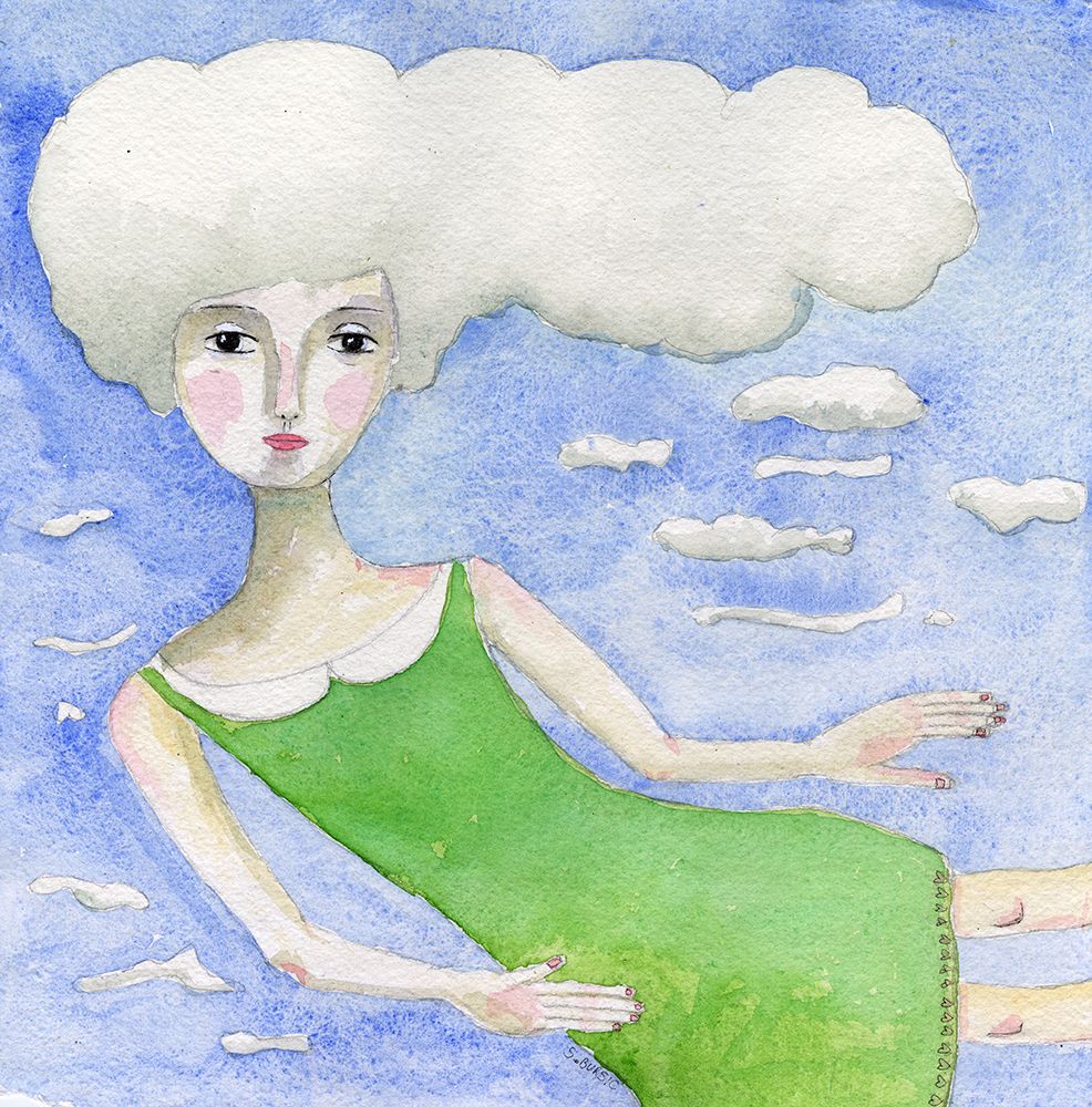Head in the Clouds art print by Sharyn Bursic for $57.95 CAD