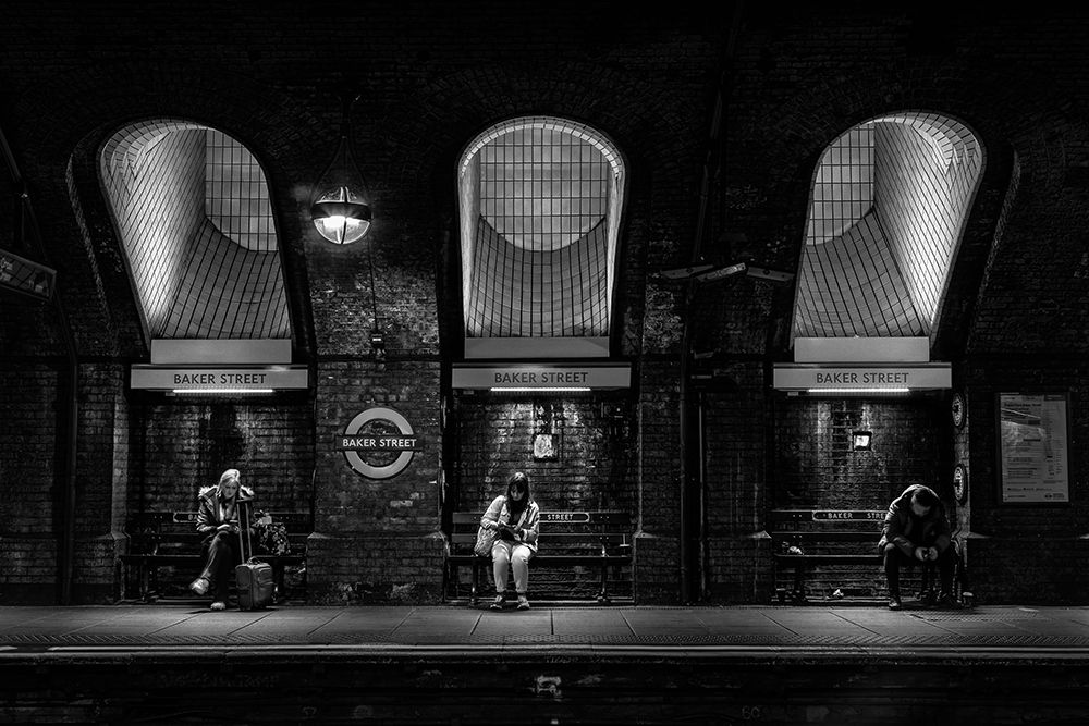 Baker Street Station 2 art print by Steven Zhou for $57.95 CAD