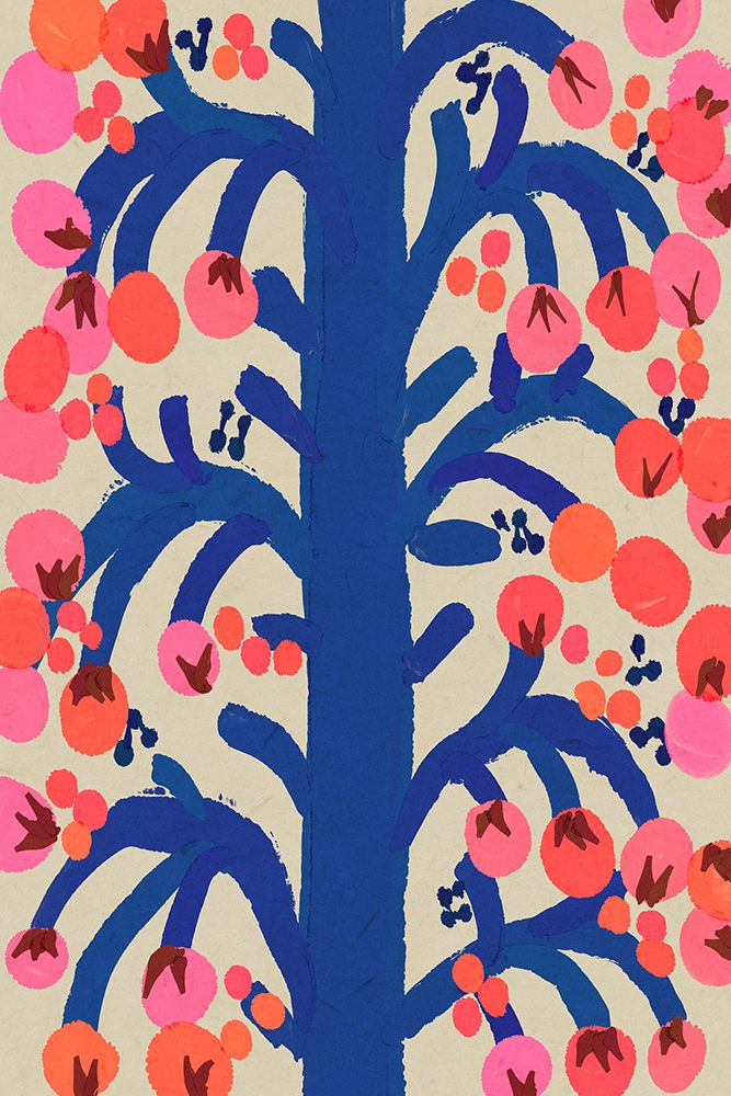 The Berry Tree art print by Treechild for $57.95 CAD