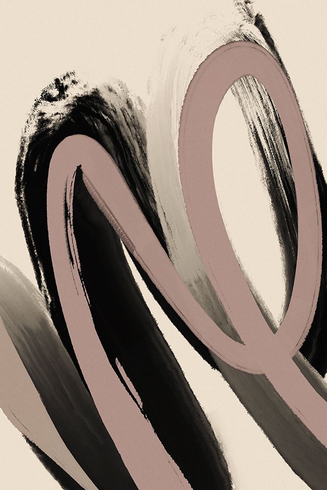 Black Strokes No 29 art print by Treechild for $57.95 CAD