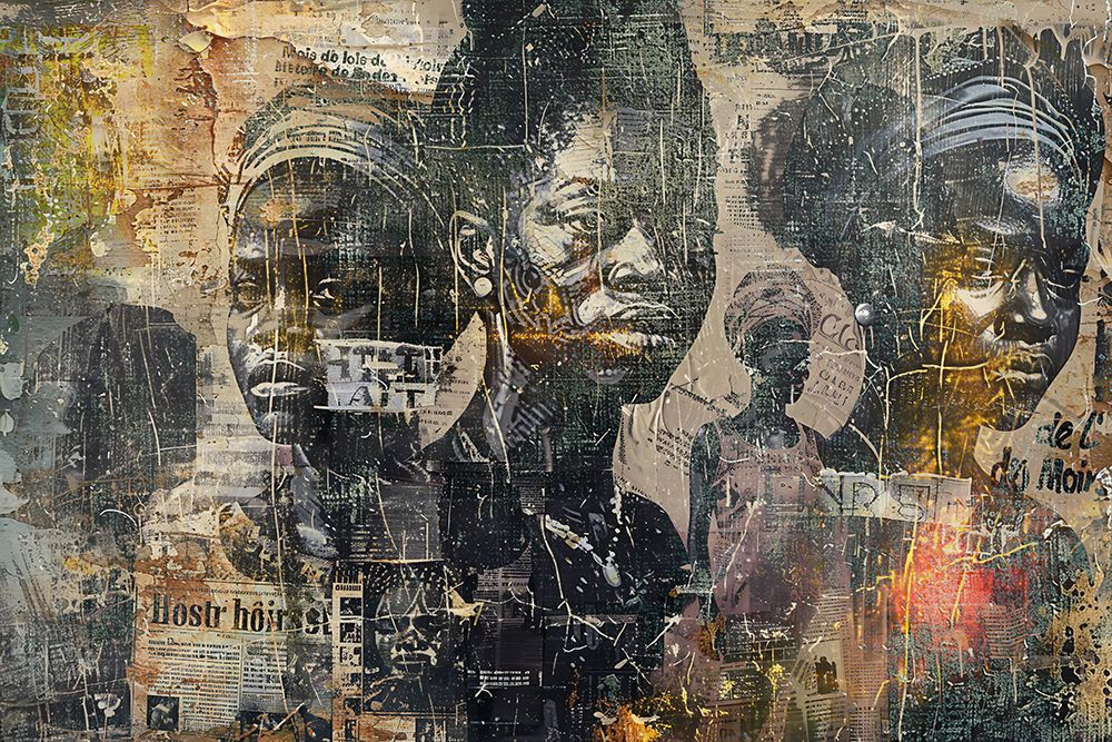 African Art Illustration Wallart 078 art print by Rafal Kulik for $57.95 CAD