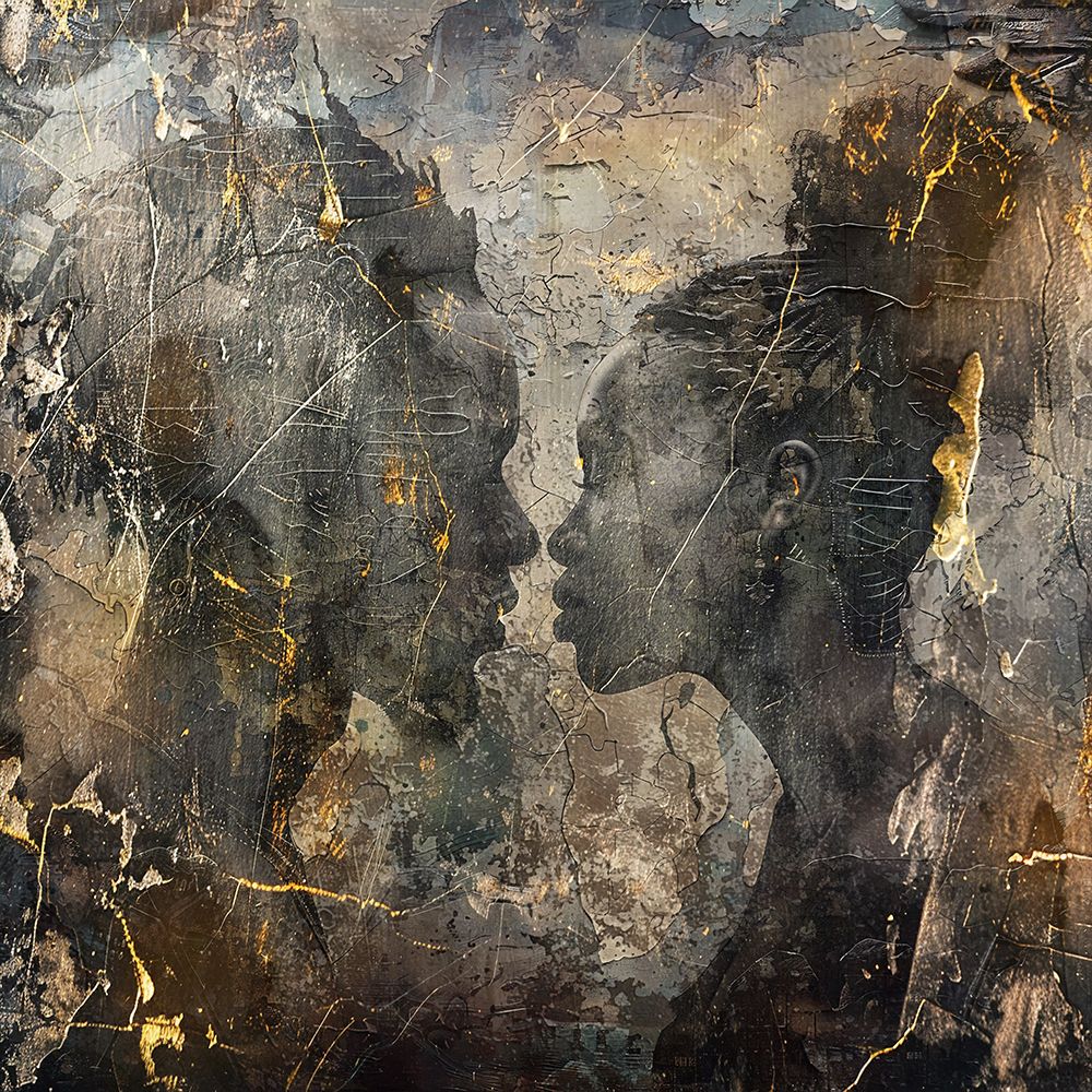 African Art Illustration Wallart 088 art print by Rafal Kulik for $57.95 CAD