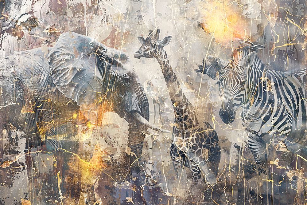 African Art Illustration Wallart 114 art print by Rafal Kulik for $57.95 CAD