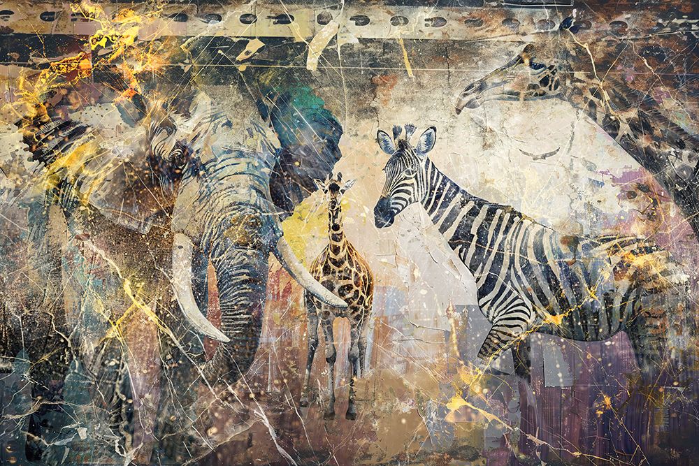 African Art Illustration Wallart 113 art print by Rafal Kulik for $57.95 CAD