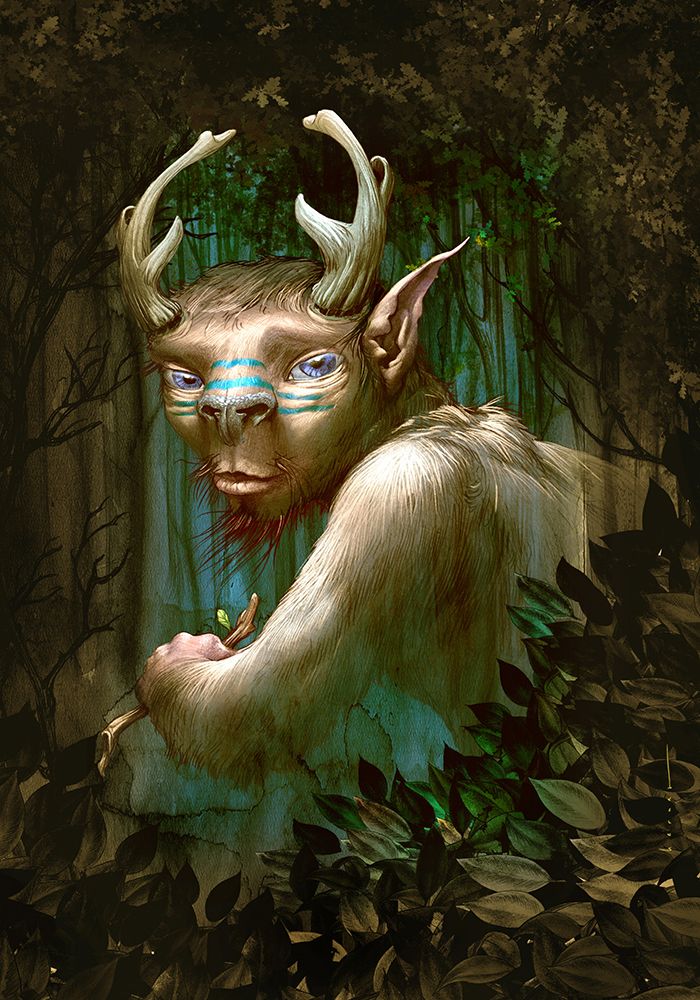 Myth Beings   Busgosu art print by Juan Hernaz for $57.95 CAD