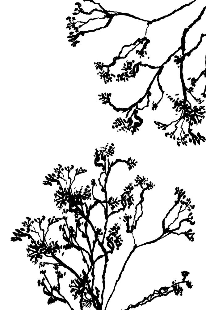 Blossom Trees Silhouette art print by cartissi for $57.95 CAD