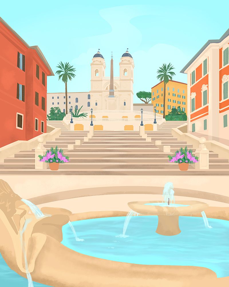 Rome art print by Petra Lizde for $57.95 CAD