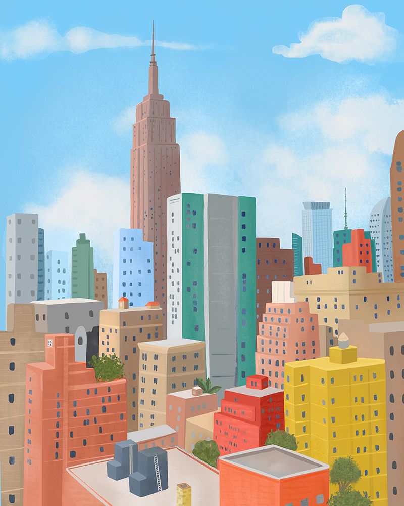 New York art print by Petra Lizde for $57.95 CAD