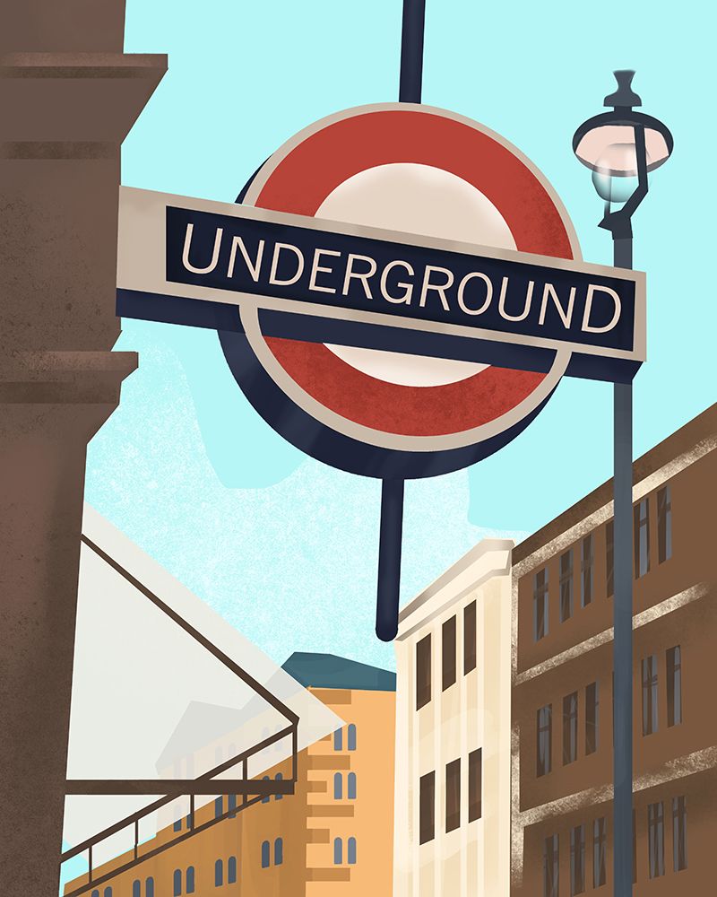 London 2 art print by Petra Lizde for $57.95 CAD