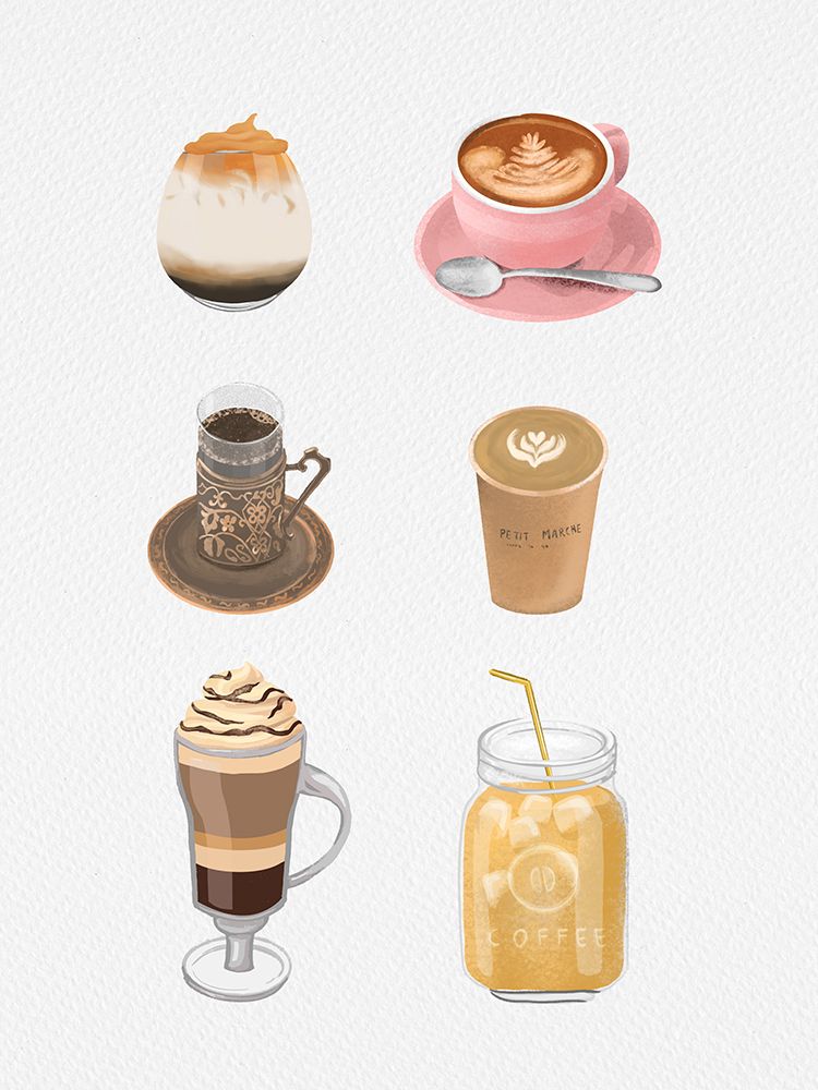 Coffe art print by Petra Lizde for $57.95 CAD