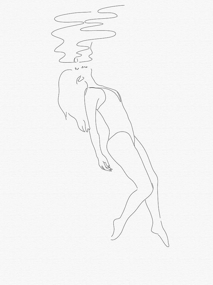 Underwater art print by Petra Lizde for $57.95 CAD