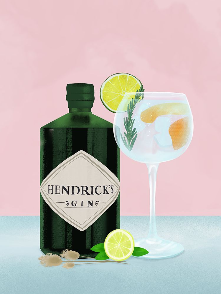 Gin Tonic art print by Petra Lizde for $57.95 CAD