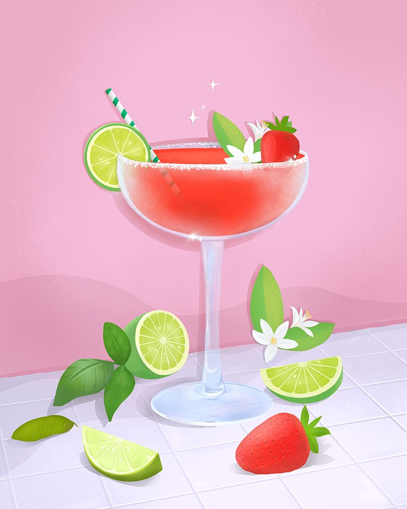 Daiquiri art print by Petra Lizde for $57.95 CAD