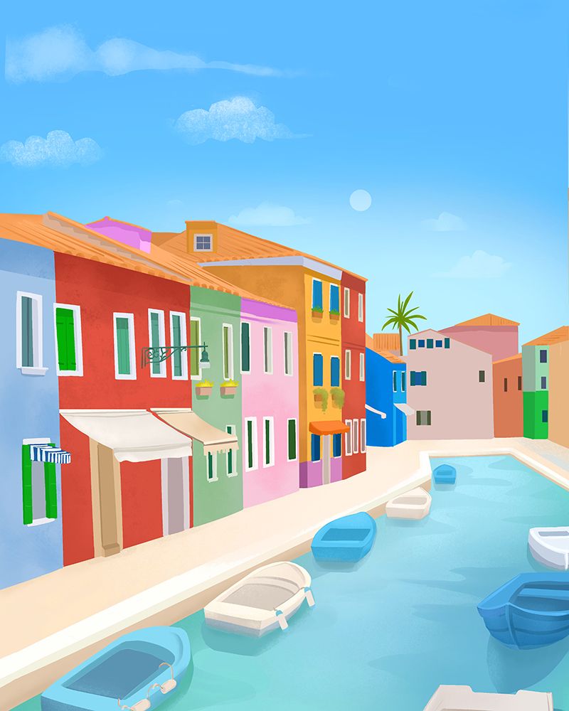 Murano Islands art print by Petra Lizde for $57.95 CAD