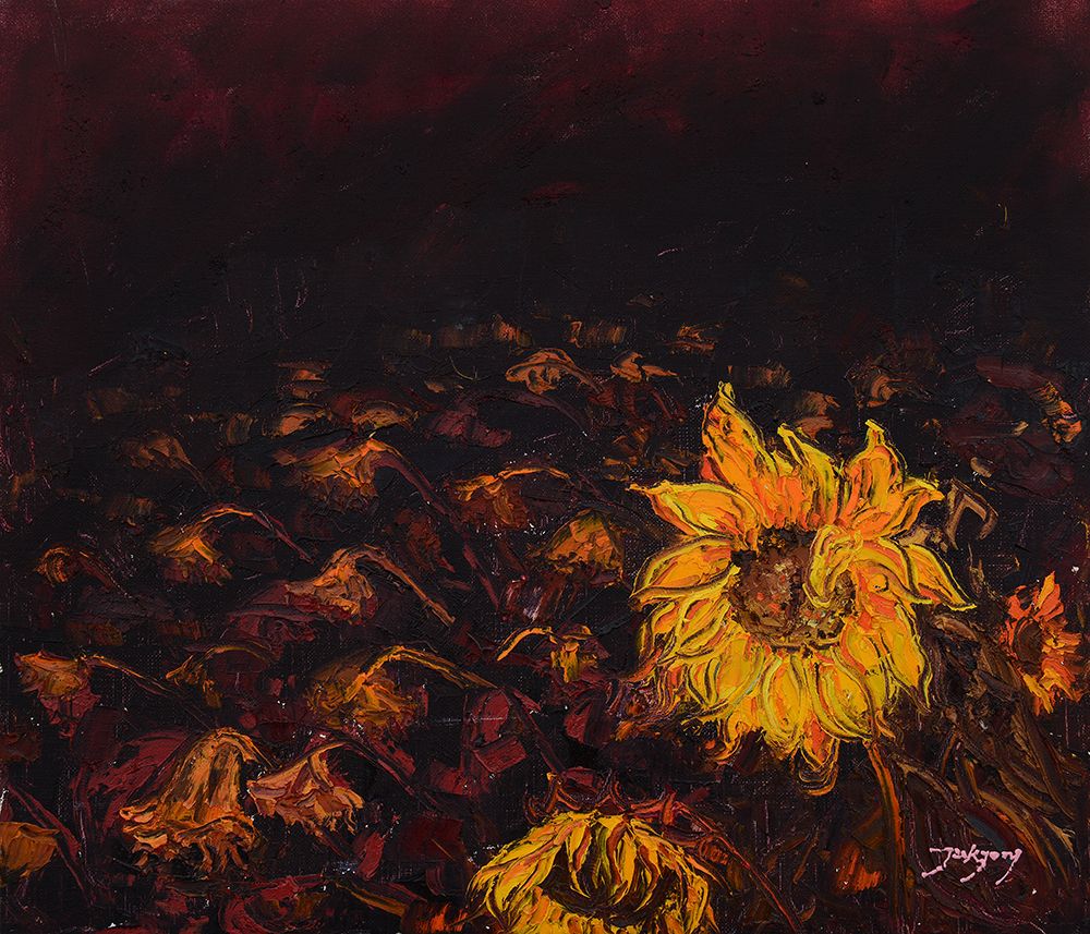 Sunflowers art print by Jukyong Park for $57.95 CAD