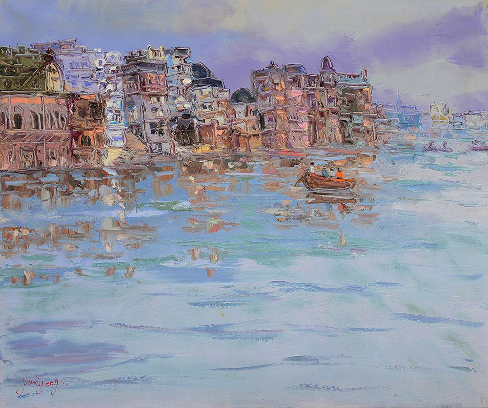 Boats on the Water art print by Jukyong Park for $57.95 CAD