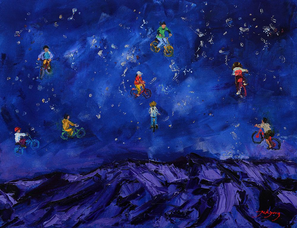 Starry Night art print by Jukyong Park for $57.95 CAD
