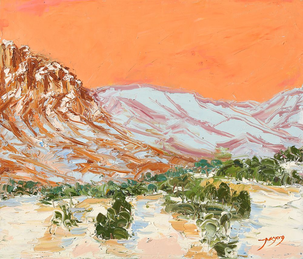 Mountain art print by Jukyong Park for $57.95 CAD