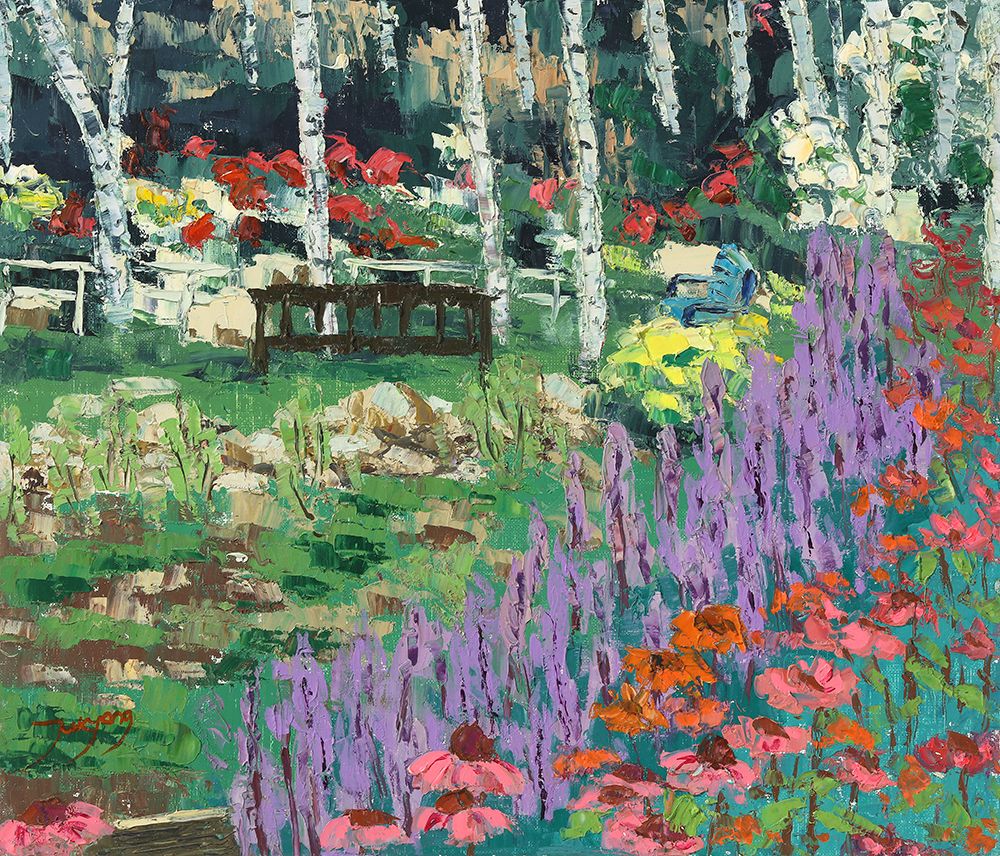 Flower Garden art print by Jukyong Park for $57.95 CAD