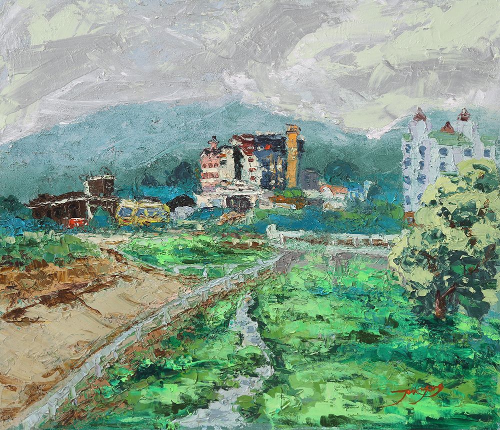 Hometown art print by Jukyong Park for $57.95 CAD