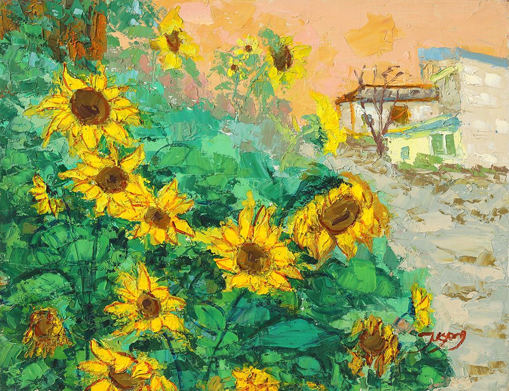 Sunflowers art print by Jukyong Park for $57.95 CAD