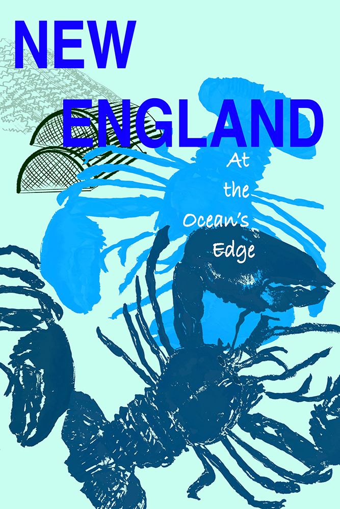 New England Poster 2 art print by cartissi for $57.95 CAD