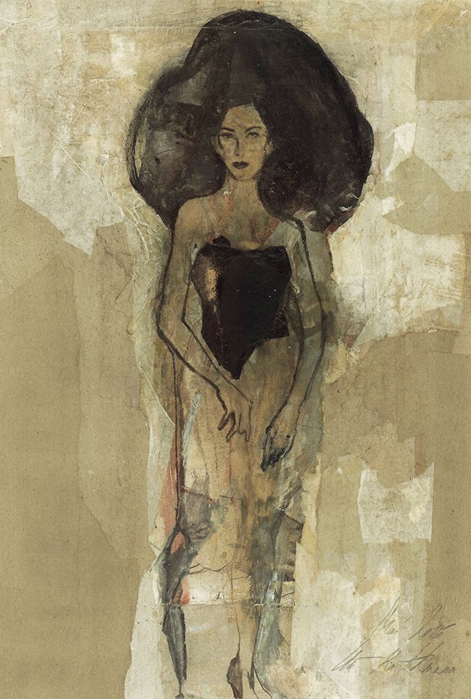 Hommage An Schiele XXIX art print by Ute Rathmann for $57.95 CAD