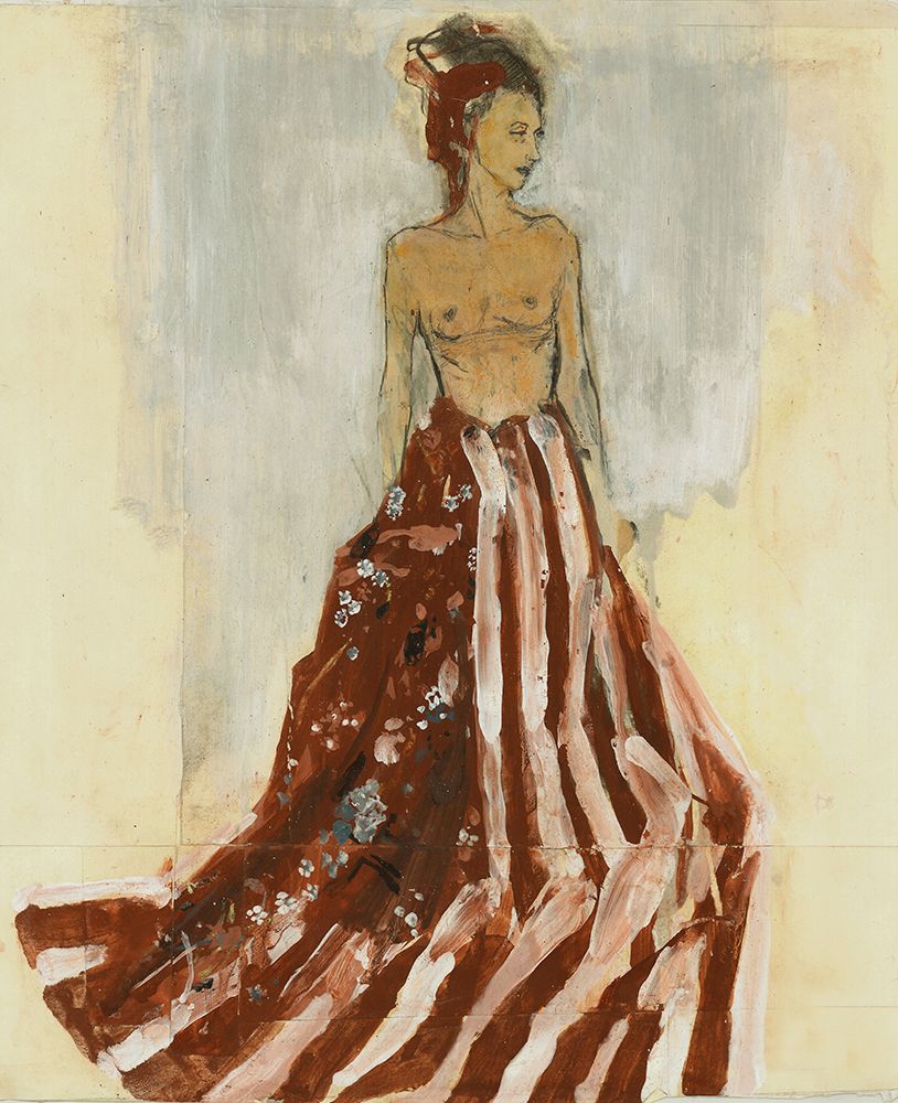 Hommage An Egon Schiele XXXV art print by Ute Rathmann for $57.95 CAD