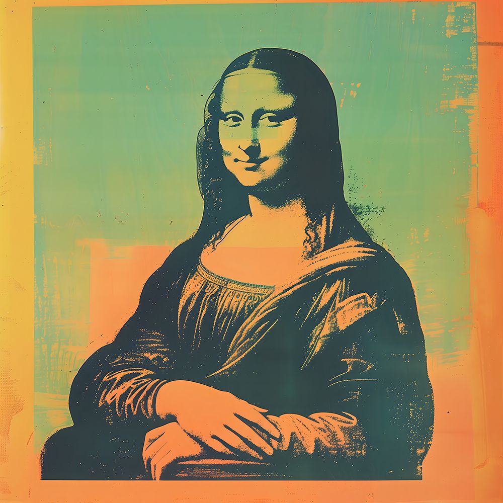 Mona Lisa Modern art print by Andreas Magnusson for $57.95 CAD