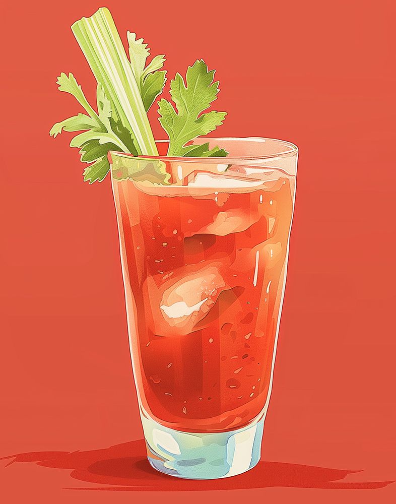 Bloody Mary - Jolly and Dash art print by Jolly and Dash for $57.95 CAD