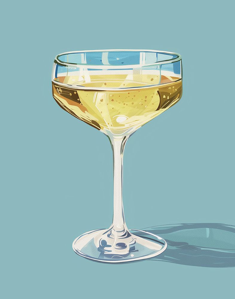 Champagne - Jolly and Dash art print by Jolly and Dash for $57.95 CAD