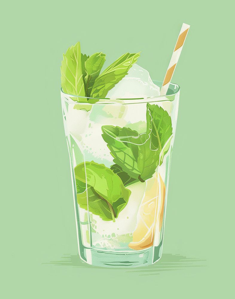 Mojito - Jolly and Dash art print by Jolly and Dash for $57.95 CAD
