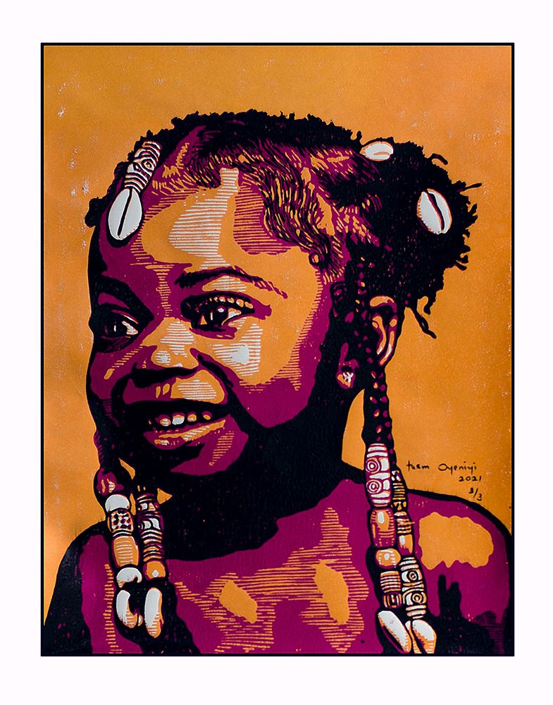 Contagious Sophia art print by Tosin Oyeniyi for $57.95 CAD