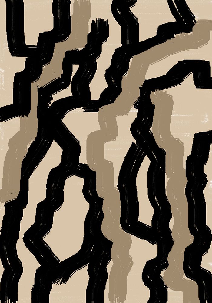 Abstract Lines art print by The Miuus Studio for $57.95 CAD