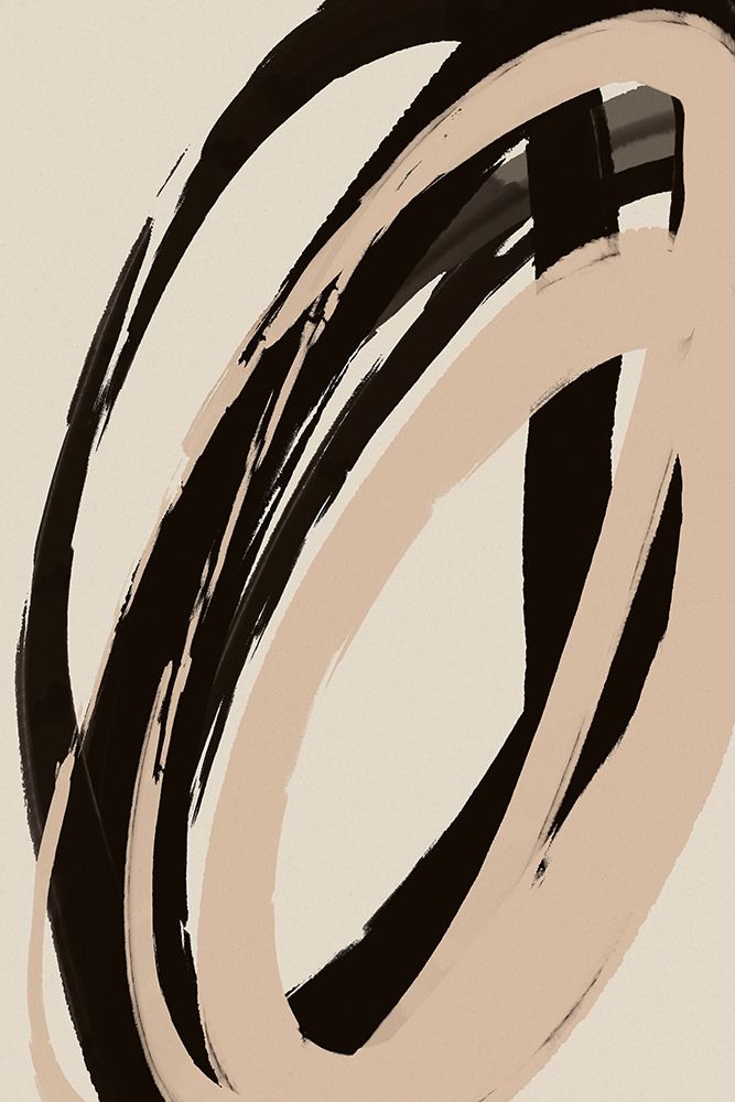 Blackandpastelstrokesno1 art print by Treechild for $57.95 CAD