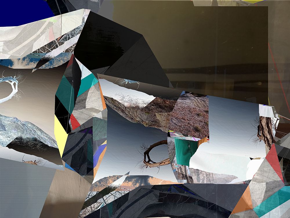 Abstract composition No 39 art print by Stefan Fransson for $57.95 CAD