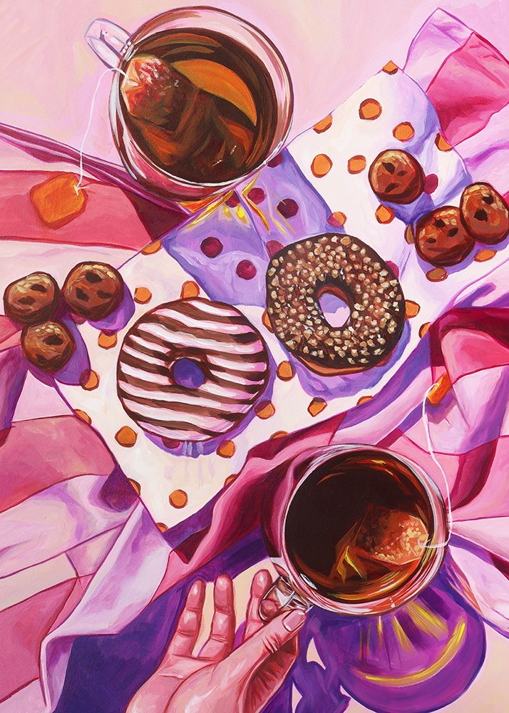A Cup of Warmth art print by Anna Zdanowicz for $57.95 CAD