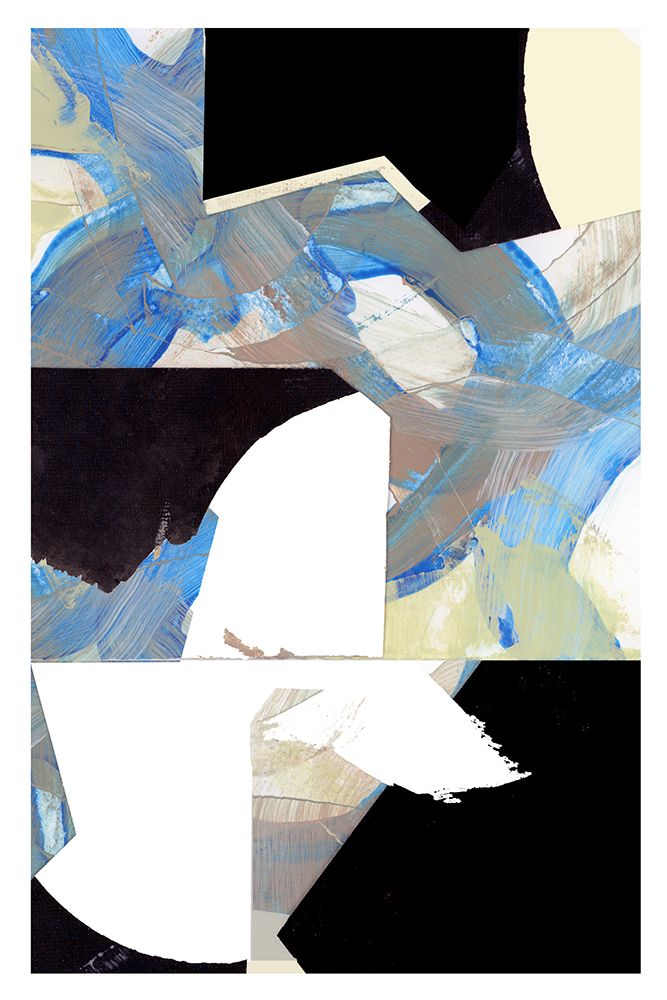 Blue Neutral Beige Black 3 art print by cartissi for $57.95 CAD