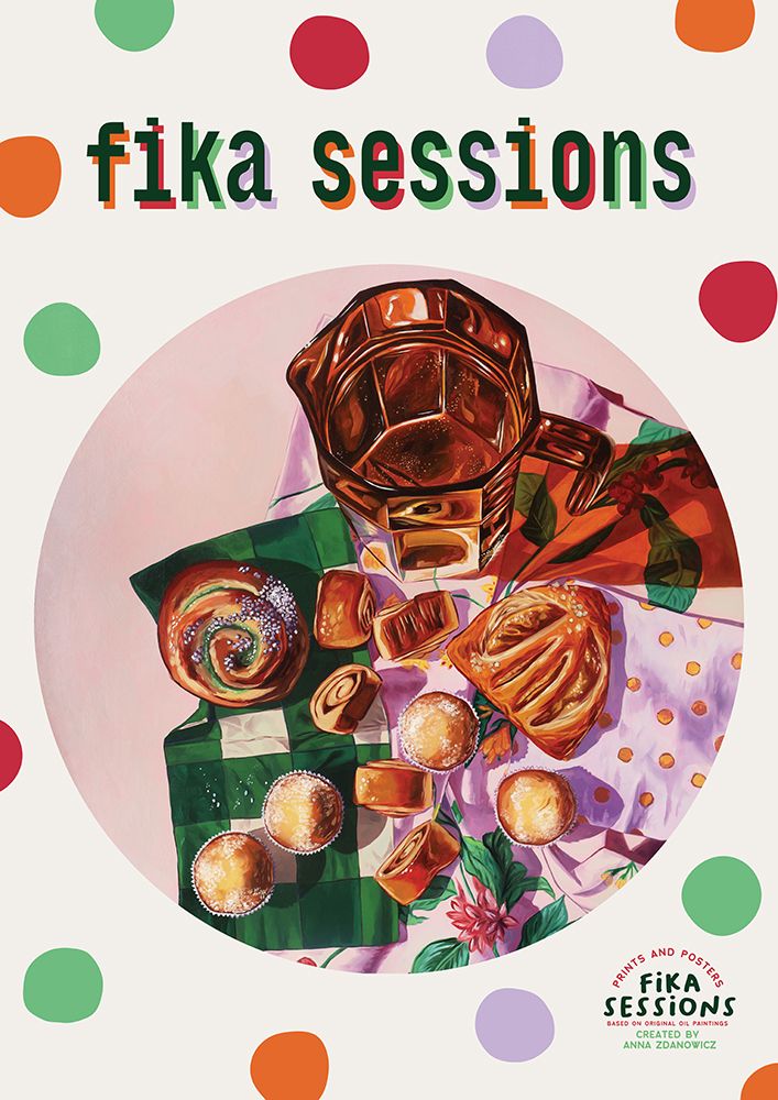 Amber and Green art print by Anna Zdanowicz for $57.95 CAD