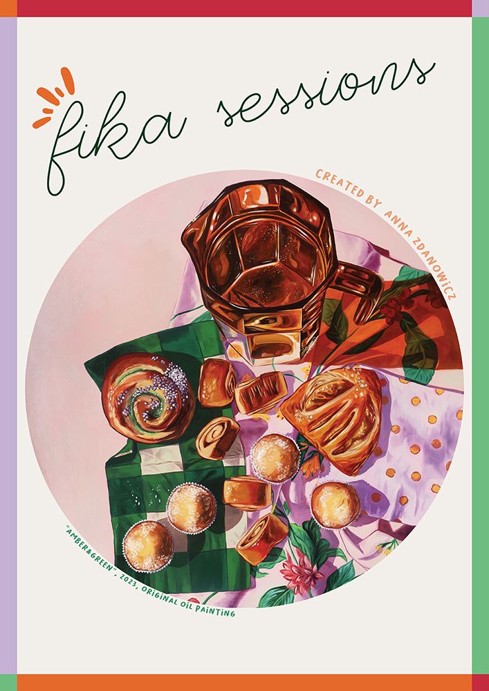 Amber and Green art print by Anna Zdanowicz for $57.95 CAD