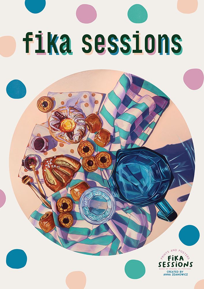 Beach Jam Sessions art print by Anna Zdanowicz for $57.95 CAD