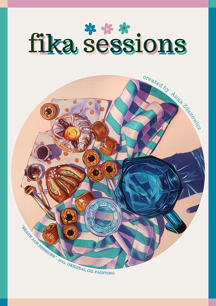 Beach Jam Sessions art print by Anna Zdanowicz for $57.95 CAD